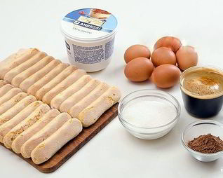 Тирамису без сливок