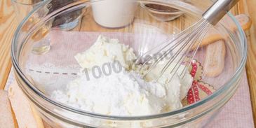 тирамису без яиц с маскарпоне