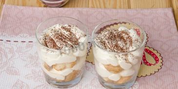 тирамису без яиц с маскарпоне