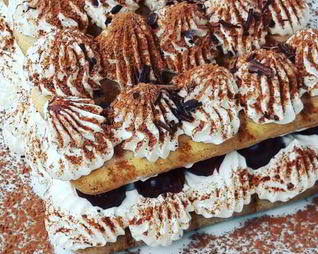 Тирамису без яиц с пьяной вишней