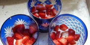 тирамису без яиц, с рикоттой и клубникой