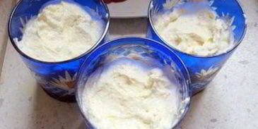 тирамису без яиц, с рикоттой и клубникой