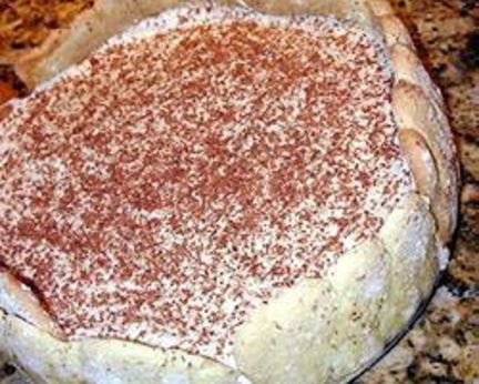 Тирамису без яиц с яблочным пюре