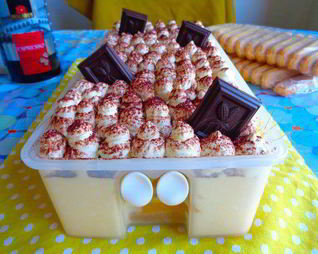 Тирамису Манго-Шоколад