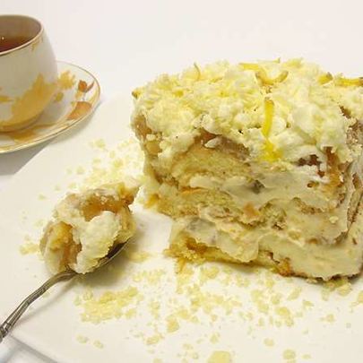 Тирамису Пряная груша без яиц