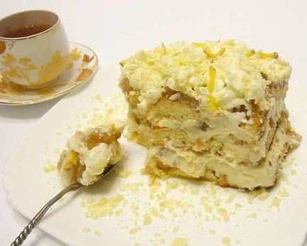 Тирамису Пряная груша без яиц