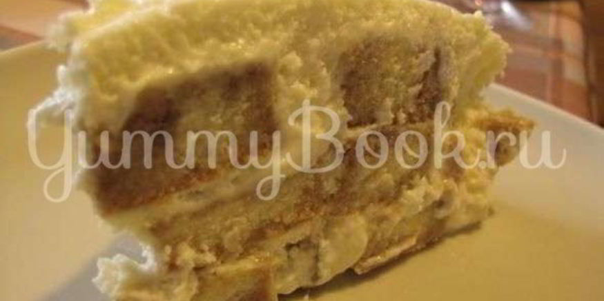 Рецепт тирамису с бисквитом