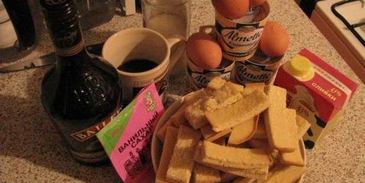 тирамису с бисквитом