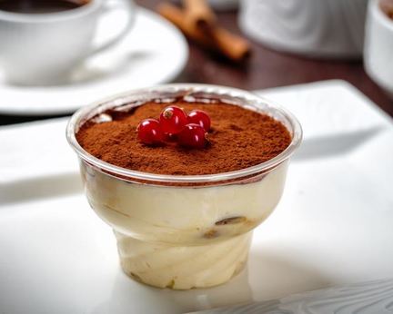 Тирамису с кофейным ликером и ромом