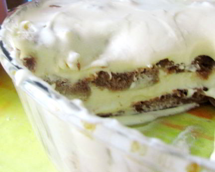 Тирамису с коньяком