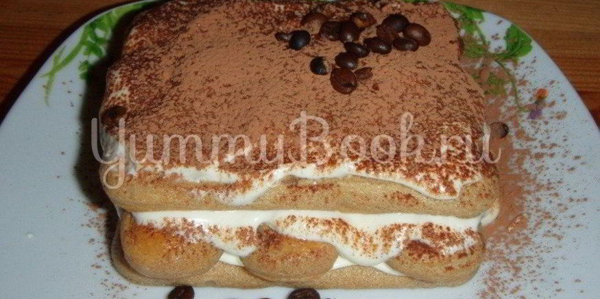 Рецепт тирамису с кремом филадельфия