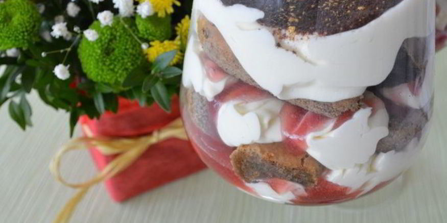 Рецепт тирамису с малиновым сиропом