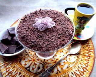 Тирамису с шоколадной крошкой