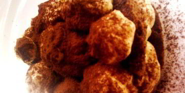 тирамису в форме цветка dalia