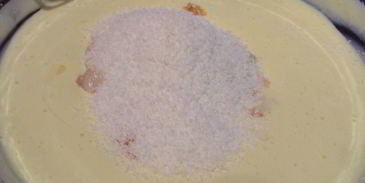 экзотическое тирамису с личи, ананасом и кокосом