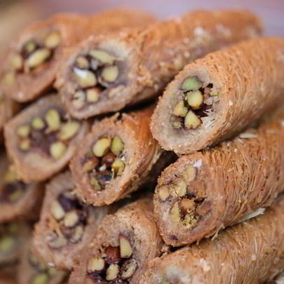 Турецкая сладость Кадаиф