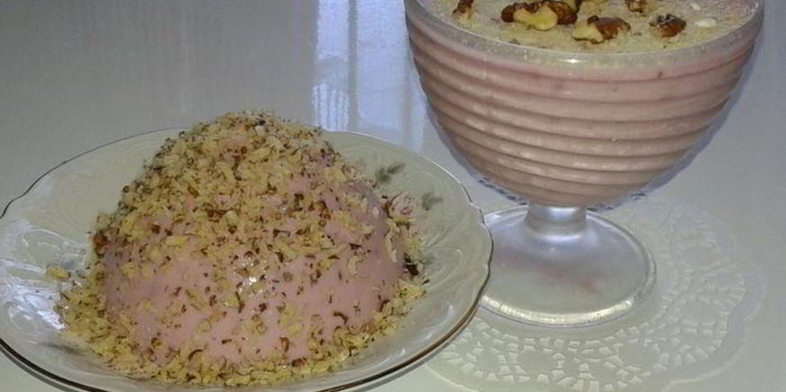 Рецепт творожно-ежевичного желе