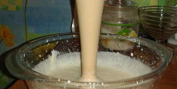 творожно-ежевичное желе