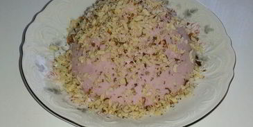 творожно-ежевичное желе