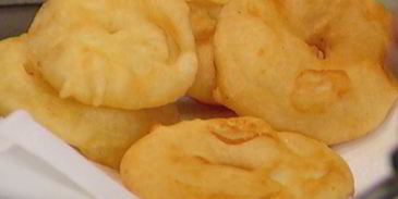 яблочные кольца в кляре