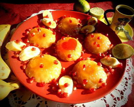 Банановый десерт Зефирка