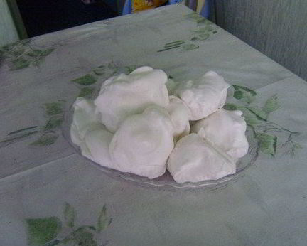 Домашний сахарный зефир