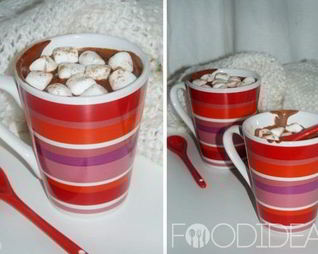 Горячий шоколад с зефиром