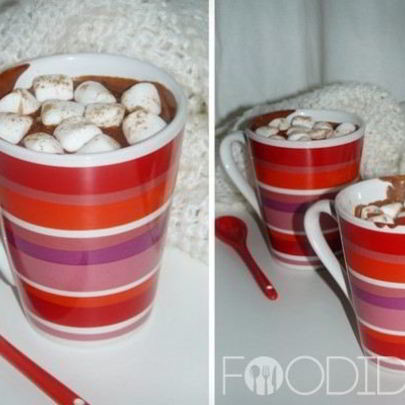 Горячий шоколад с зефиром