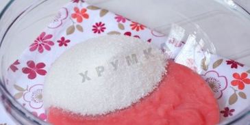 клубничный зефир на агаре