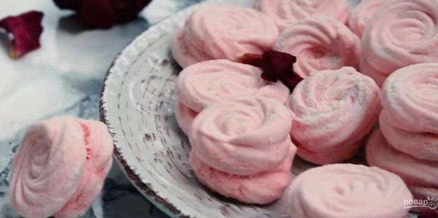 Рецепт клубничного зефира