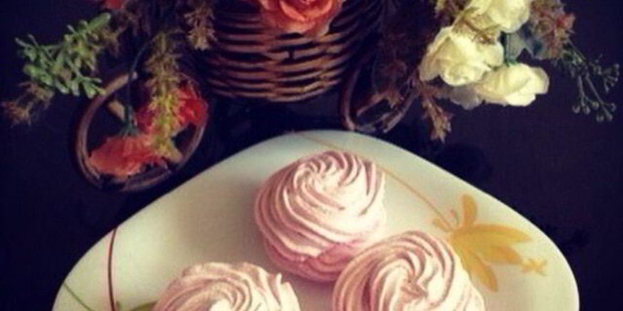 Рецепт клюквенного зефира