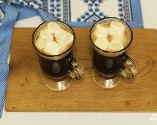 Кофе с зефиром