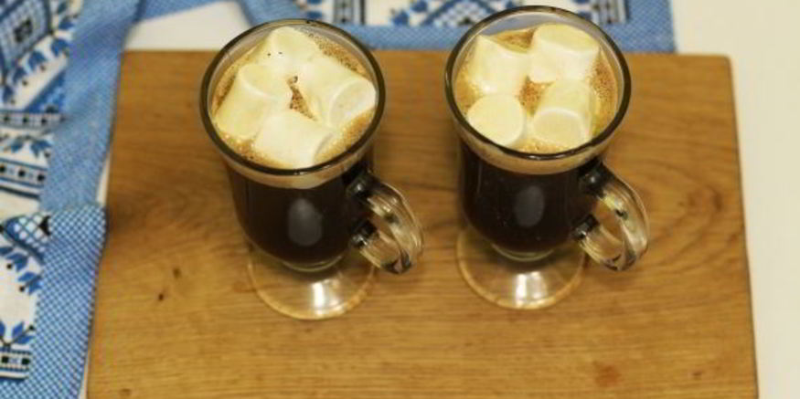 Рецепт кофе с зефиром