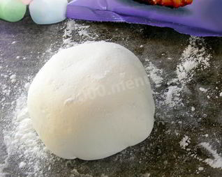 Мастика из маршмеллоу и пудры