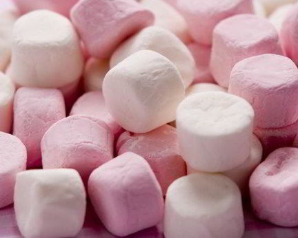 Разноцветные маршмеллоу