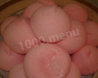 Розовый зефир малиновый