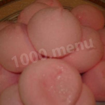 Розовый зефир малиновый