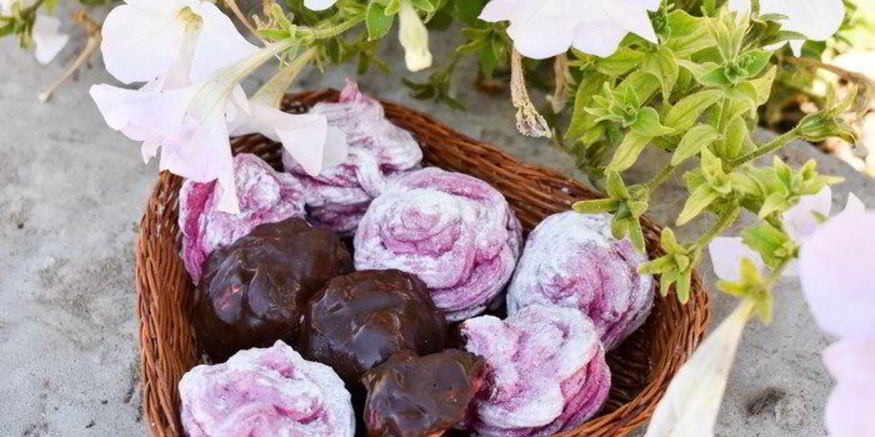 Рецепт зефира из ежевики