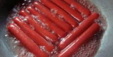 зефир с сосисками