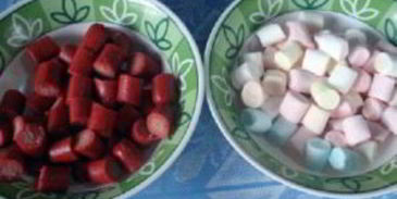 зефир с сосисками