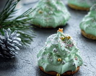 Зефирные елочки