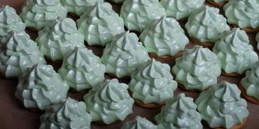 зефирные елочки