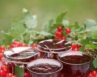 Желе из красной смородины