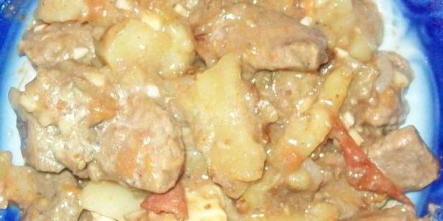 Рецепт азу из говядины с картошкой