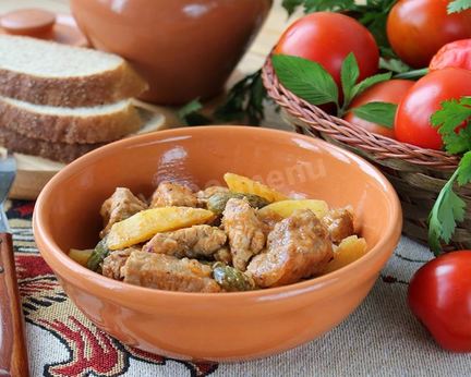 Азу из говядины в мультиварке