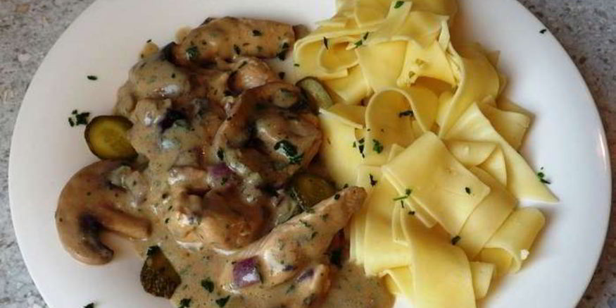 Рецепт азу из индейки со сметаной