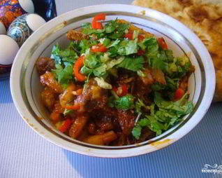 Азу из конины по-татарски