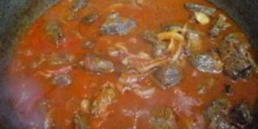 азу из конины по-татарски