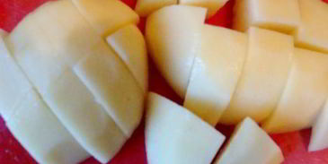 азу из креветок с тофу и пикантным гарниром