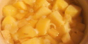 азу из креветок с тофу и пикантным гарниром